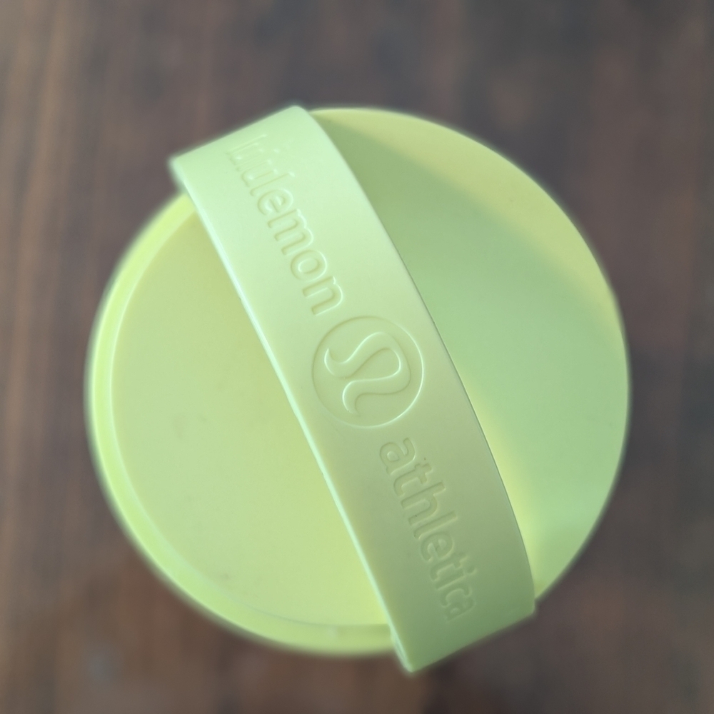 Lululemon Yellow Glass Water Bottle - Picture 7 of 8